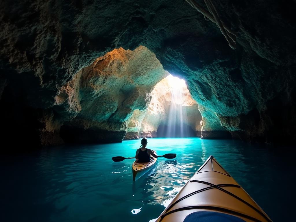 Cuevas de Artà — desde el agua